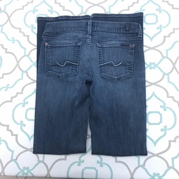 💙👖AWESOME! 7FAM BOOTCUT👖💙27 3/4 32” VVGUC - Picture 2 of 8